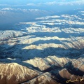 Turecké hory z letadla